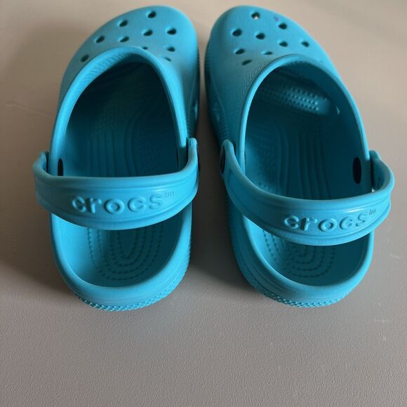 Crocs Classic Clog - Turquoise (Turq Tunic) Size W4-M2 - Picture 6 of 12